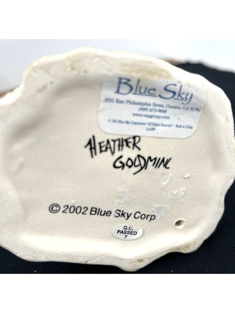 Blue Sky Tea Light Candle Bears Roasting Marshmallows Camp Fire 3" - Picture 7 of 7